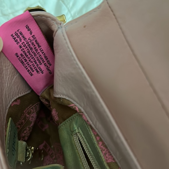 Juicy Couture vintage pink leather purse - Picture 4 of 6